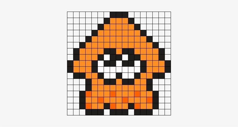Splatoon Squid Perler Bead Pattern / Bead Sprite - Splatoon Squid Perler Beads, transparent png download
