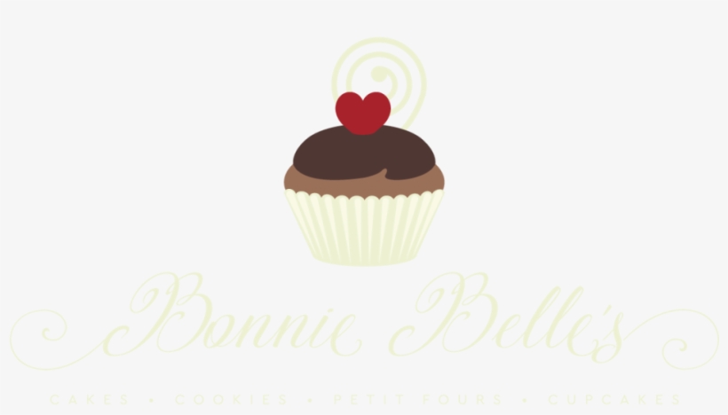 Bonnie Belles Pastries Reversed Logo - Cupcake, transparent png download