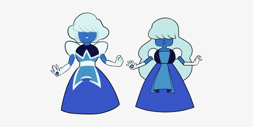 Here You Go I Did Her Crystal Gem Design, Since I Feel - Steven Univer Sapphire Redesign, transparent png download