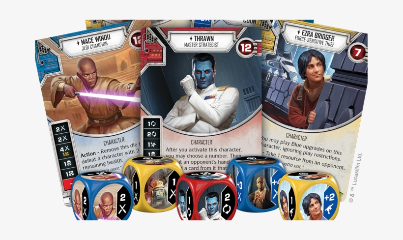 Empire At War Brings Mace Windu To Star Wars - Star Wars Destiny: Empire At War Booster Pack, transparent png download