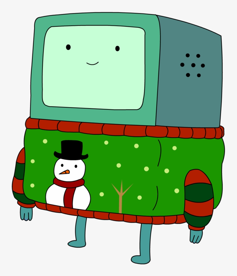Christmas Bmo Bmo Adventure Time Christmas PNG Image Transparent