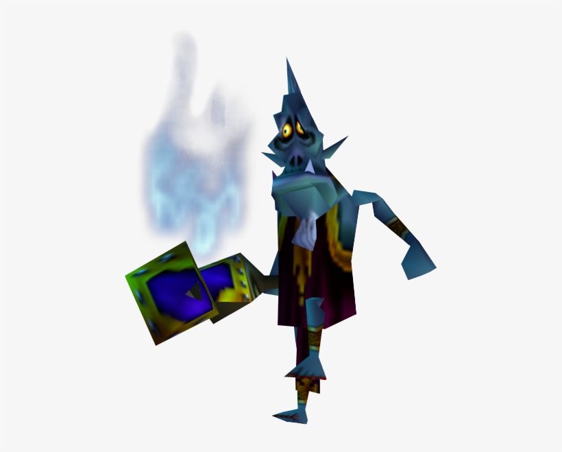 Majora's Mask Mini-boss Wizrobe - Wizzrobe Majora's Mask, transparent png download