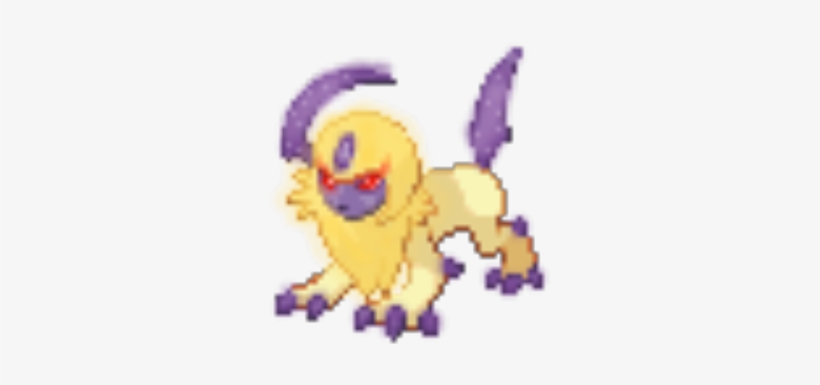 Blighted Absol - Cross-stitch, transparent png download