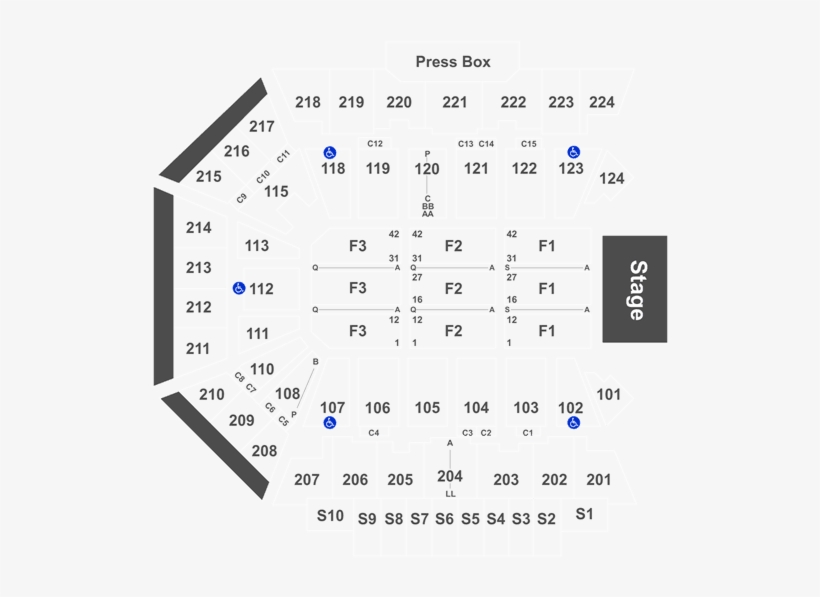 Bmo Harris Bank Center, transparent png download