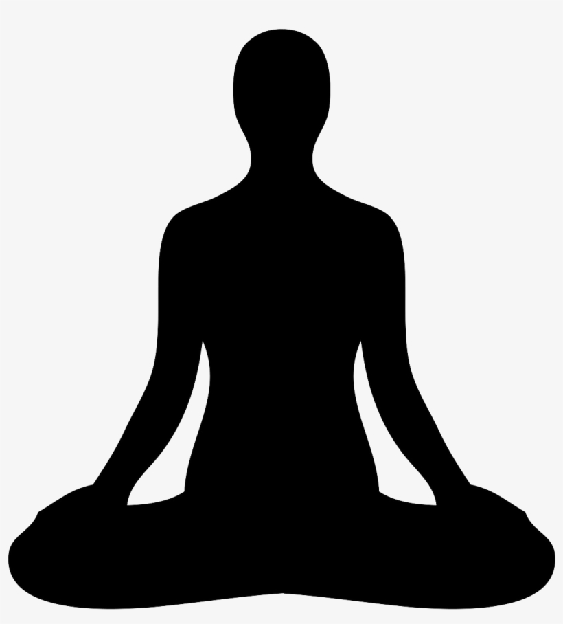 Meditation Clipart Icon - Meditate Clip Art, transparent png download