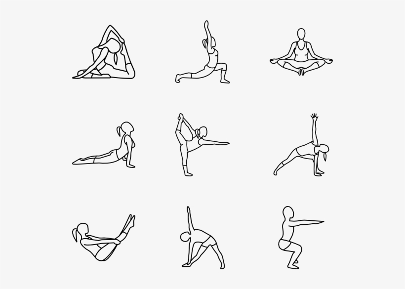 Yoga And Pilates - Portable Network Graphics, transparent png download