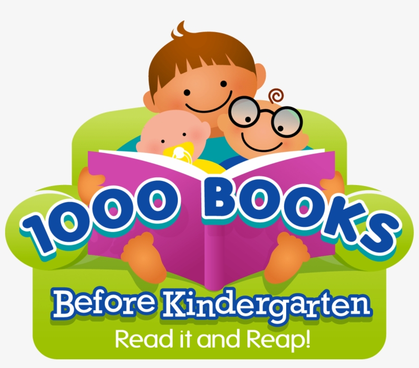 1,000 Books Before Kindergarten - 1000 Books Before Kindergarten Logo, transparent png download
