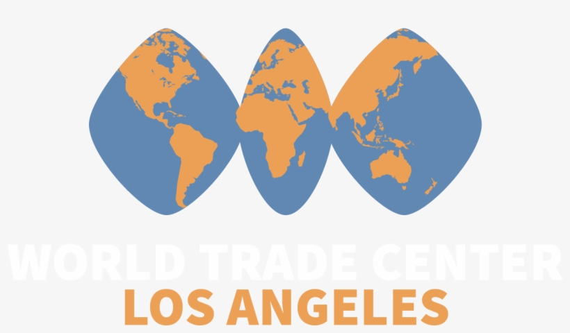 World Trade Center Los Angeles - World Map, transparent png download