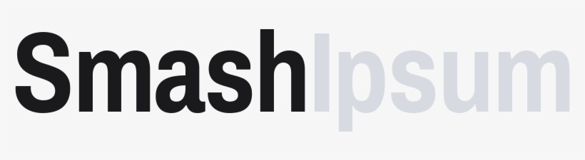 Smash Bros Lorem Ipsum Generator - Cuddapah Almond, transparent png download