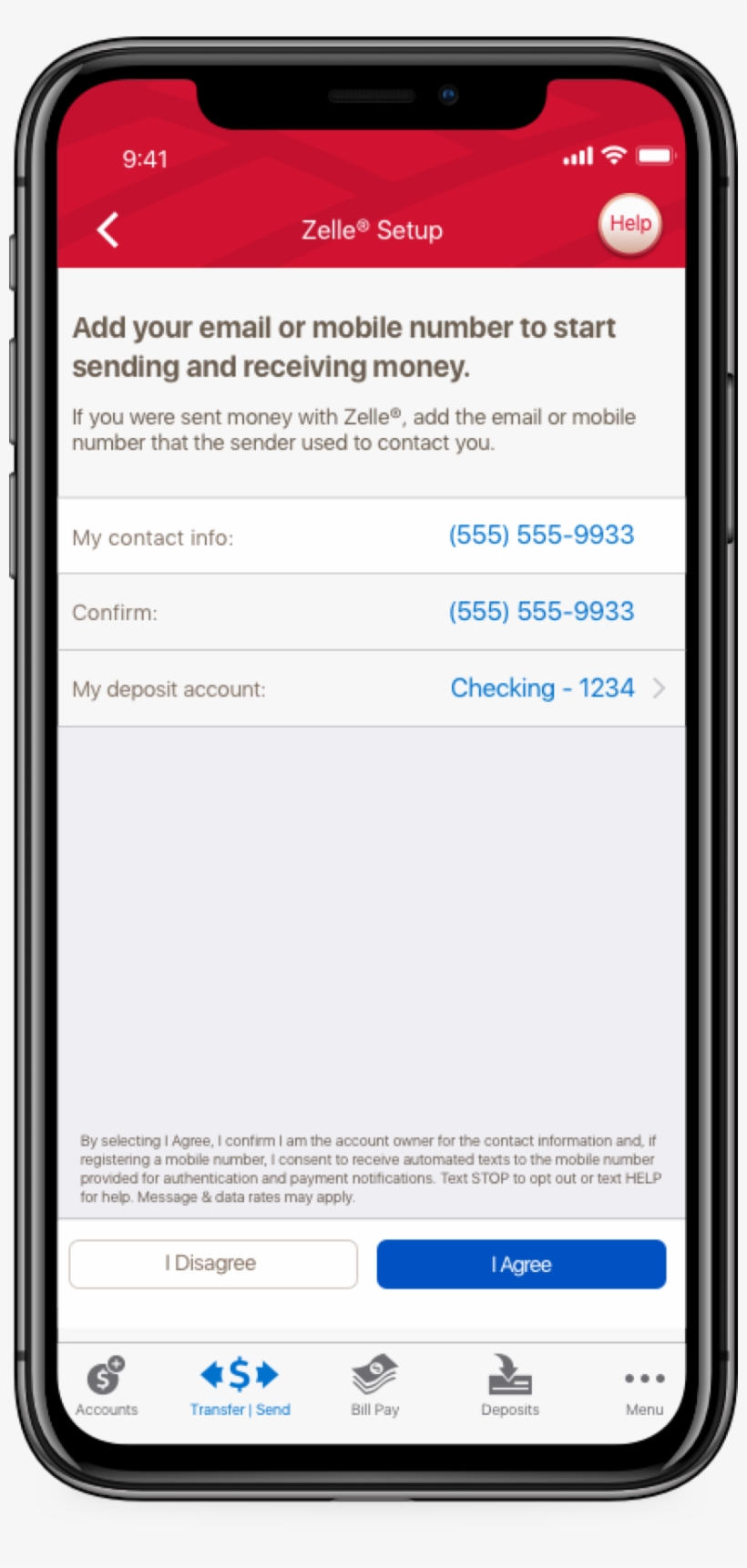 Add The Email Or Mobile Number That The Sender Used - Bank, transparent png download