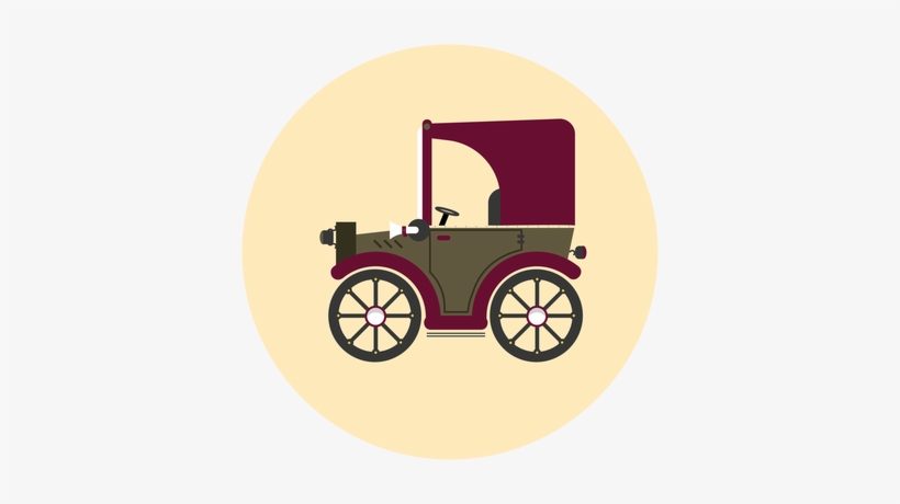 Texture Of Vintage Cars - Cinderella Carriage, transparent png download