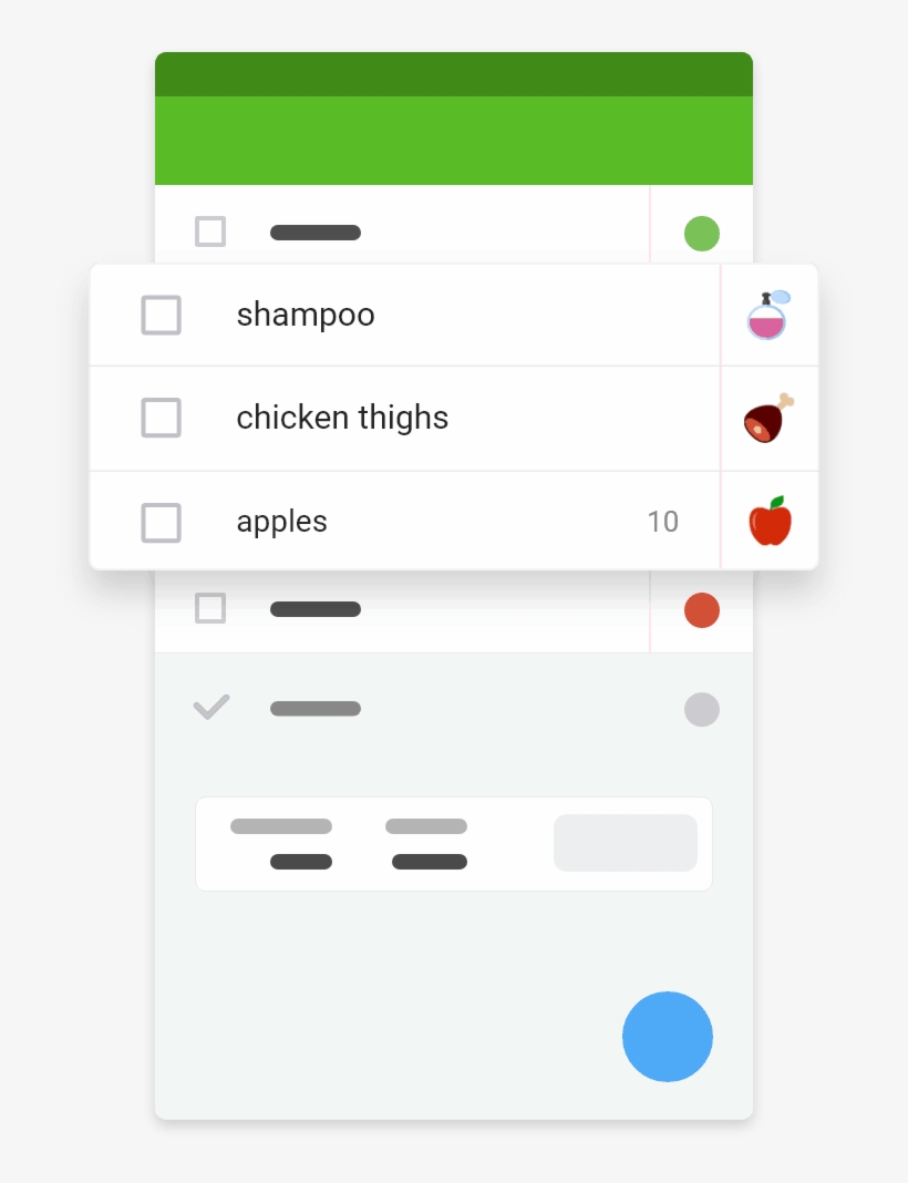 Grocery Shopping List App - Shopping List, transparent png download