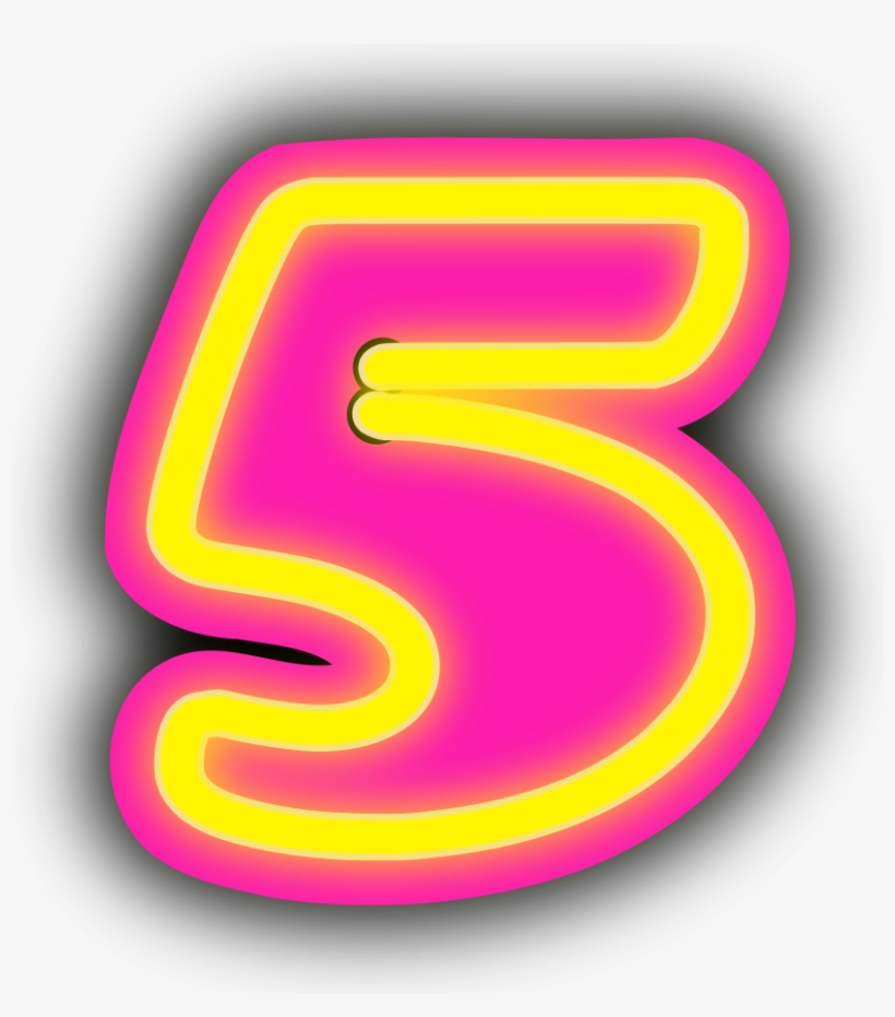 Clipart Png File Tag List, Clip Arts Svg File - Number Five Png, transparent png download