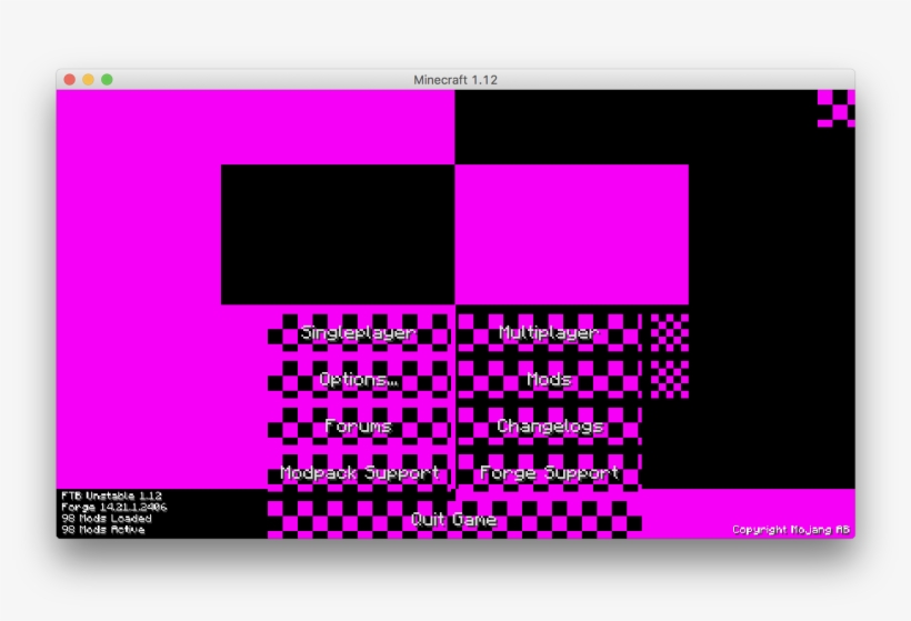 How Can I Change The Title Screen For Ftb Unstable - Graphic Design, transparent png download