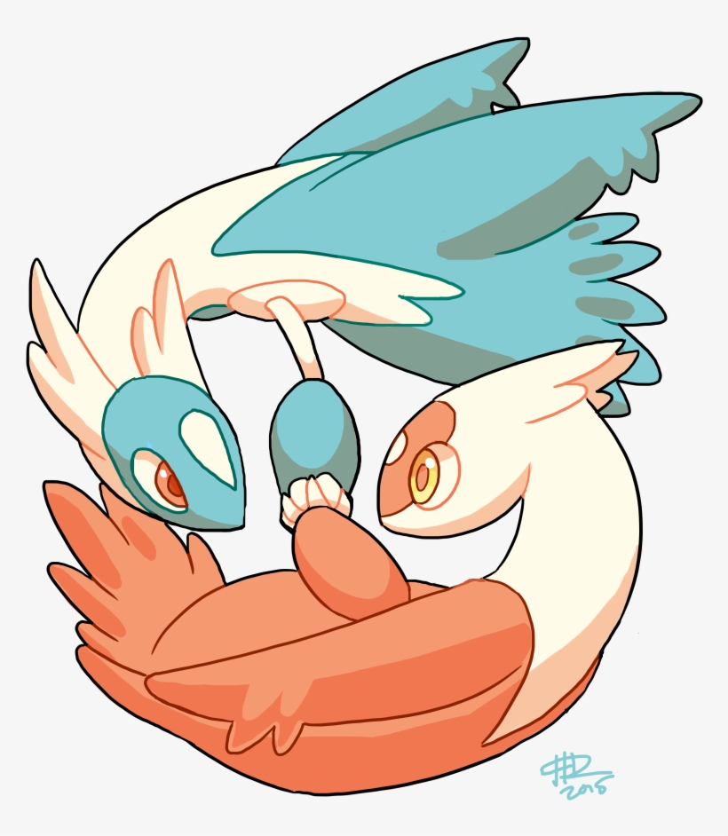 After I Did The Mega Latios Pic, I Wanted To Draw Latios - Cartoon, transparent png download