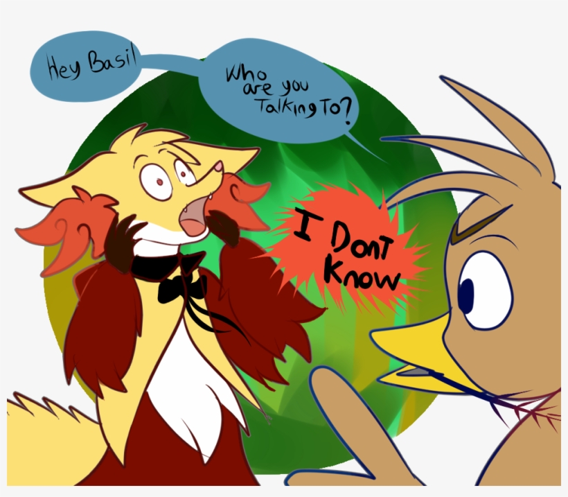 The Misadventures Of Basil The Delphox - Cartoon, transparent png download