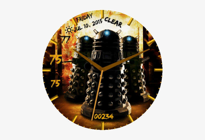Dalek Gold - Doctor Who Dalek, transparent png download