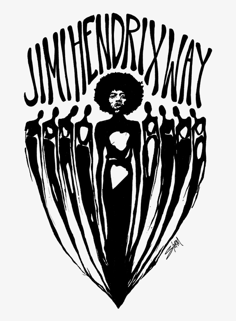 Jimi Hendrix Way, transparent png download