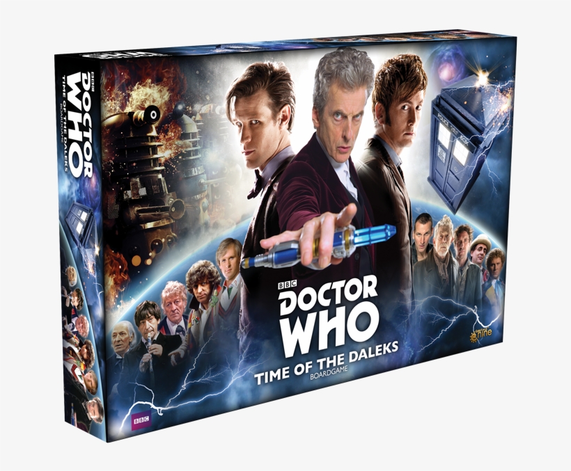 Time Of The Daleks Board Game - Doctor Who The Master 2017, transparent png download