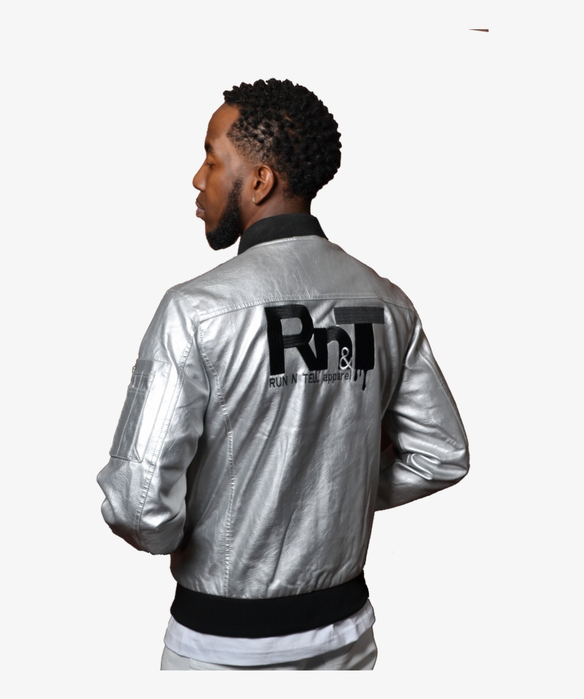 Rnt Silver Surfer Jacket - Jacket, transparent png download