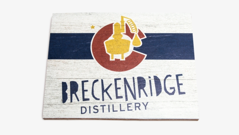 Colorado Flag - Breckenridge Distillery Logo, transparent png download
