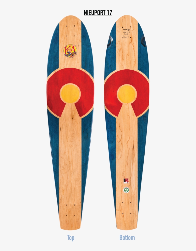 Kota - Co Flag Longboard, transparent png download