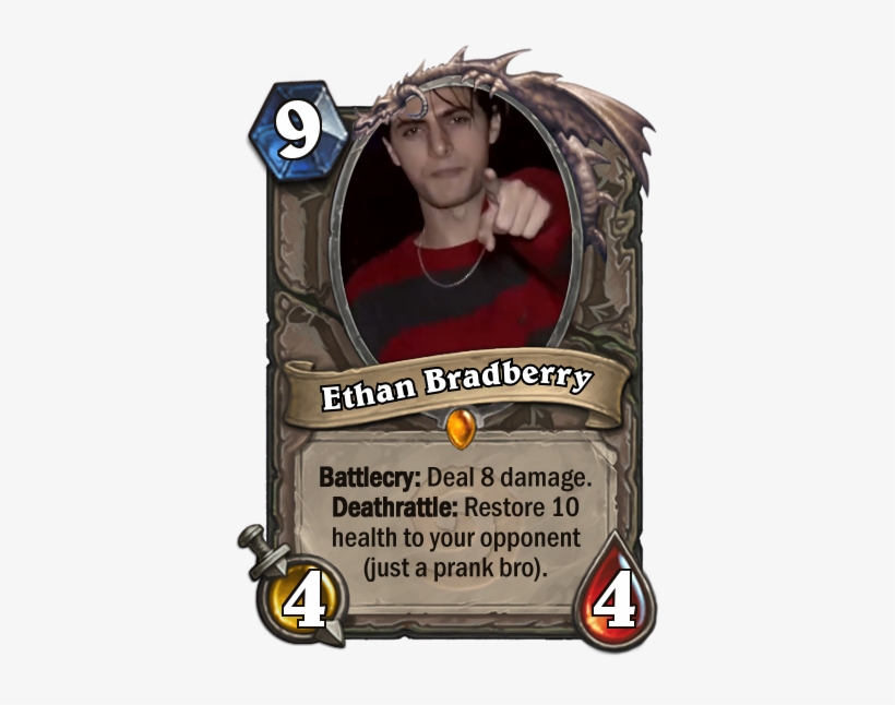 Ethan Bradberry 1 - Maiev Hearthstone Card, transparent png download