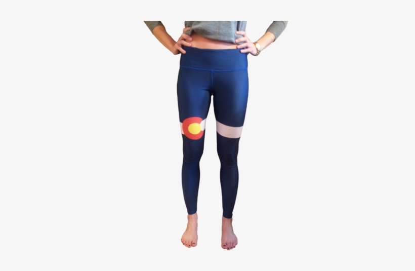 Colorado Flag Yoga Pants - Clothing, transparent png download