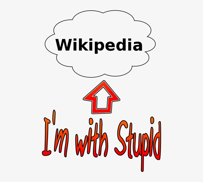 Stupid Wikipedia, transparent png download