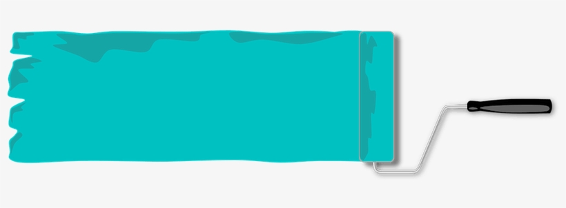 Cómo Pintar Con Rodillo No Solo Pinturas - Paint Roller Transparent, transparent png download