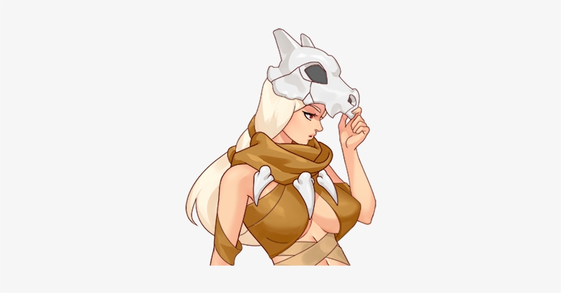 6096648 148946920052 Cubone-portrait Normal - Con Quest Poke Con, transparent png download