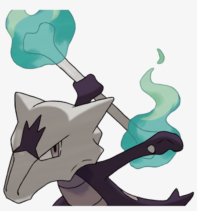 Pokemon Go All The New Alolan Pokemon Showing Up In Pokemon Go Marowak Alolan Png Image Transparent Png Free Download On Seekpng