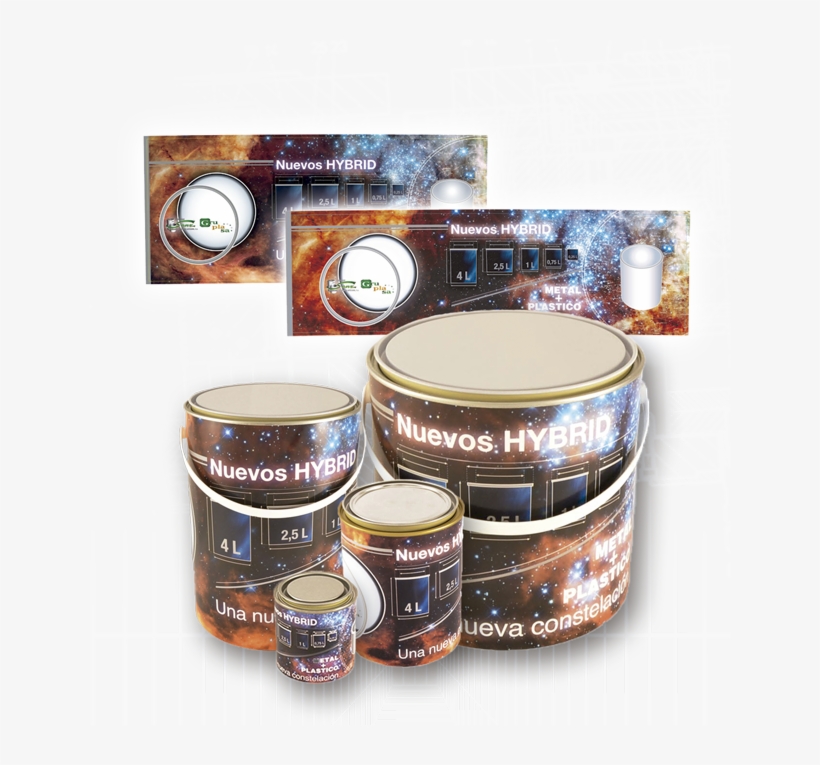 Etiquetas Iml Para Envases De Pintura - Painting, transparent png download