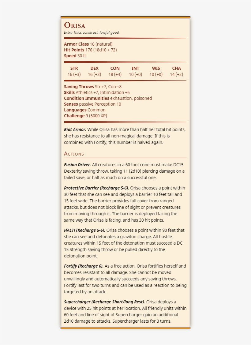 View Samegoogleiqdbsaucenao Orisa , - D&d 5e Maw Demon, transparent png download