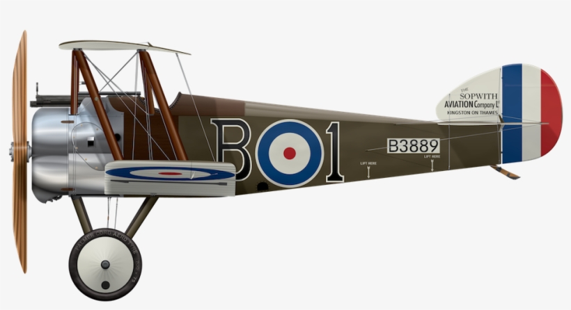 World War - Ww1 Sopwith Camel Png, transparent png download