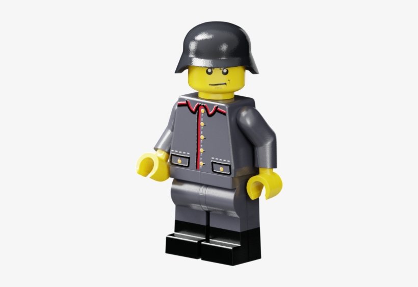 Wwi German Soldier - Lego German Ww2 Soldiers, transparent png download