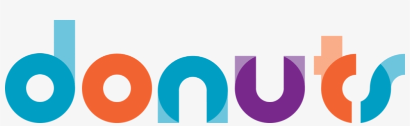 Clipart Donut Logo - Donuts Domain, transparent png download