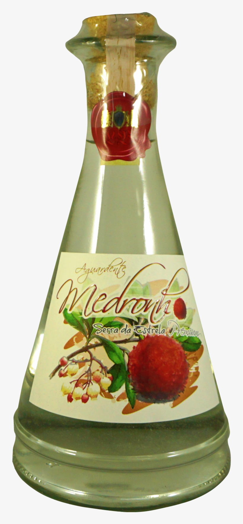 Aguardente Arbutus Serra Estrela Premium - Glass Bottle, transparent png download