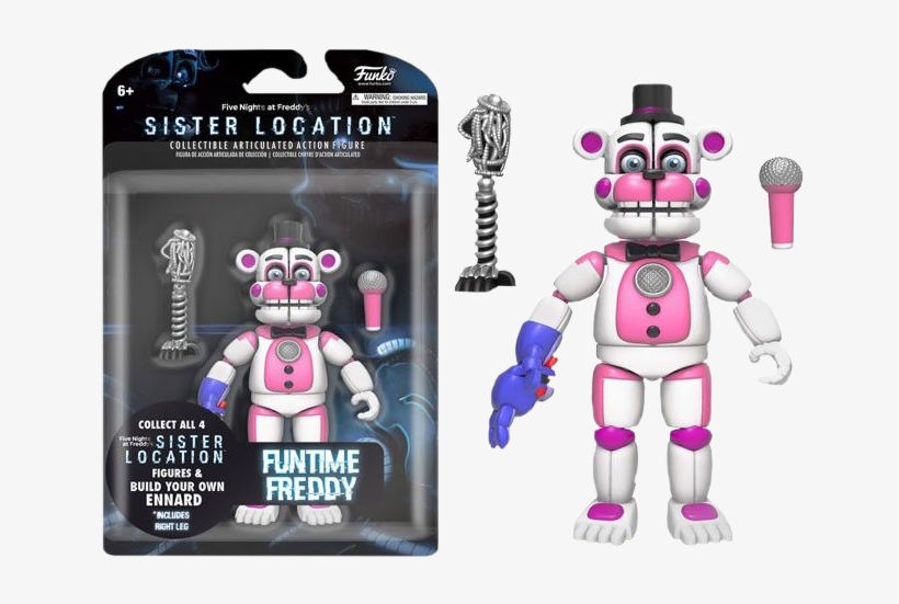 Five Nights At Freddy's - Funko Fnaf Sister Location Figures, transparent png download