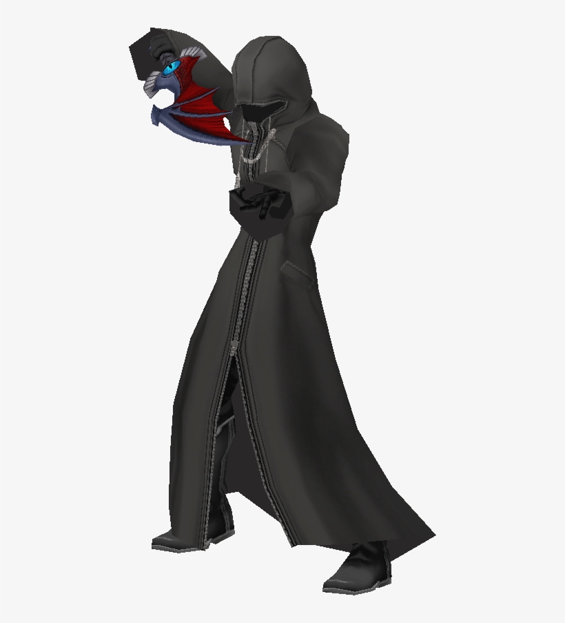 Rikuhoodedsouleater - Kingdom Hearts Organization 13 Riku, transparent png download