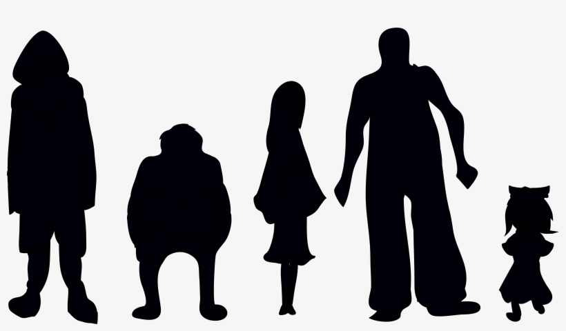 An Error Occurred - Hooded Silhouette Png, transparent png download