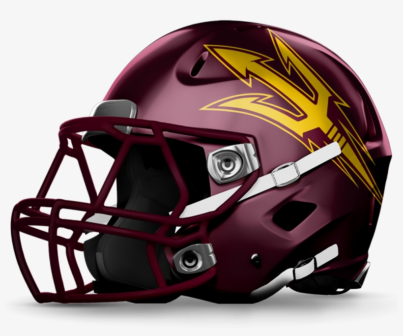 Asu Http - //grfx - Cstv - Com/graphics/helmets/asu - Klein Forest Football Helmet, transparent png download