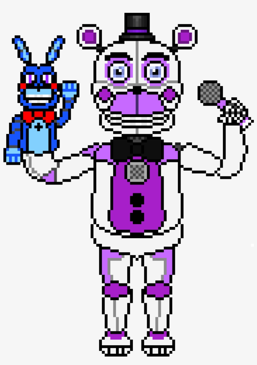 Funtime Freddy & Bon Bon - Five Nights At Freddy's, transparent png download