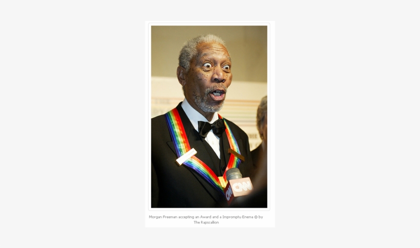 Morgan Freeman Says "we Invented God," "i Think I'm - Happy Morgan Freeman, transparent png download