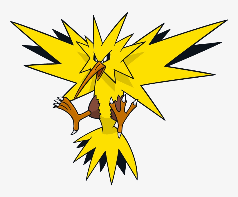 [vgc 2018] Pokéanalysis - Pokemon Zapdos, transparent png download