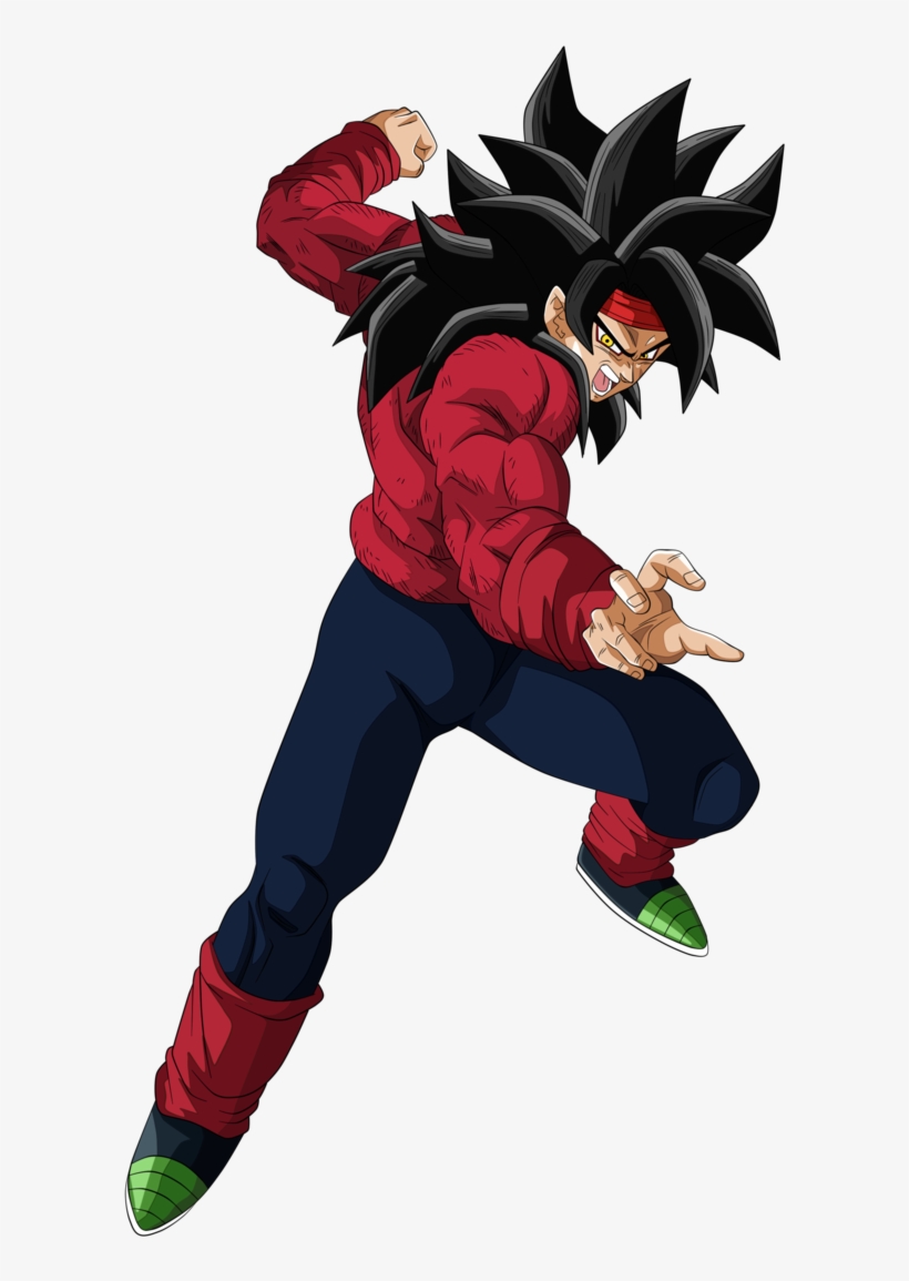 Bardock Ssj4 By Andrewdragonball - Dragon Ball Bardock Ssj4, transparent png download