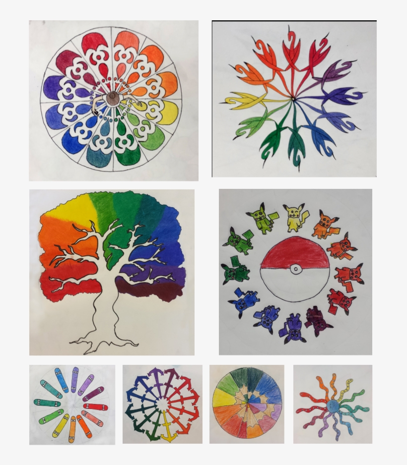 Colour Wheel Art Design, transparent png download