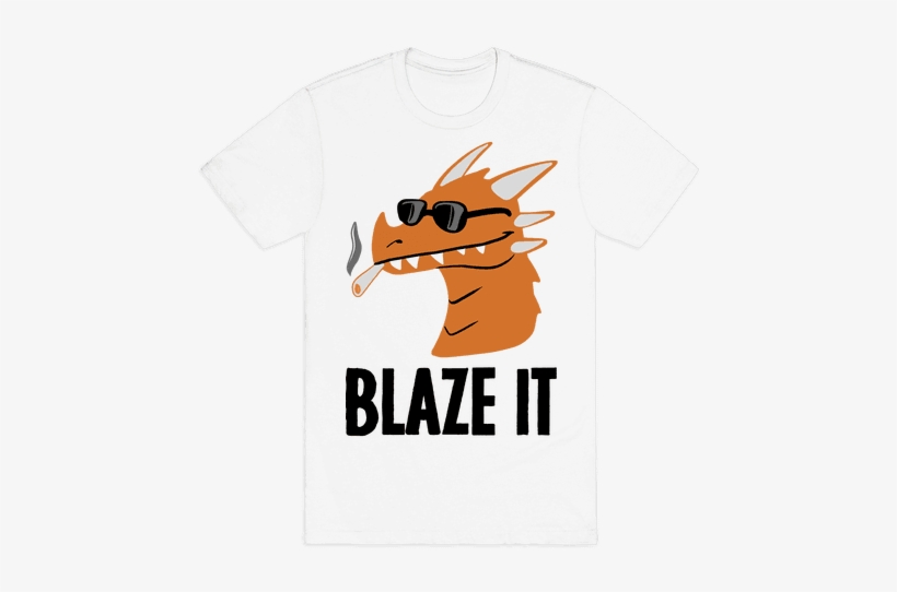 Blaze It Mens T-shirt - Take Care Of Yourself Plant, transparent png download