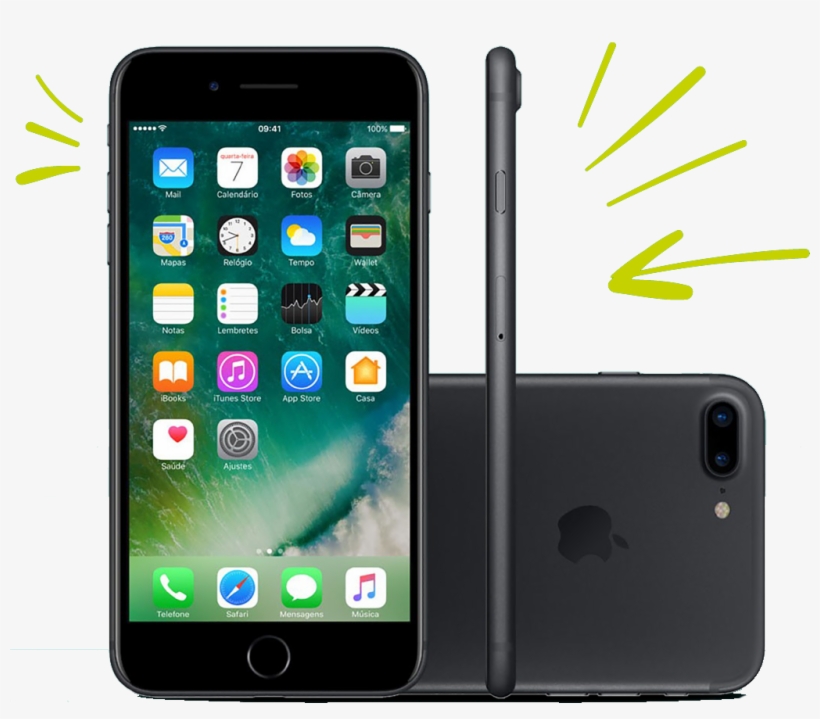 Celular - Iphone 7 Plus De 128, transparent png download