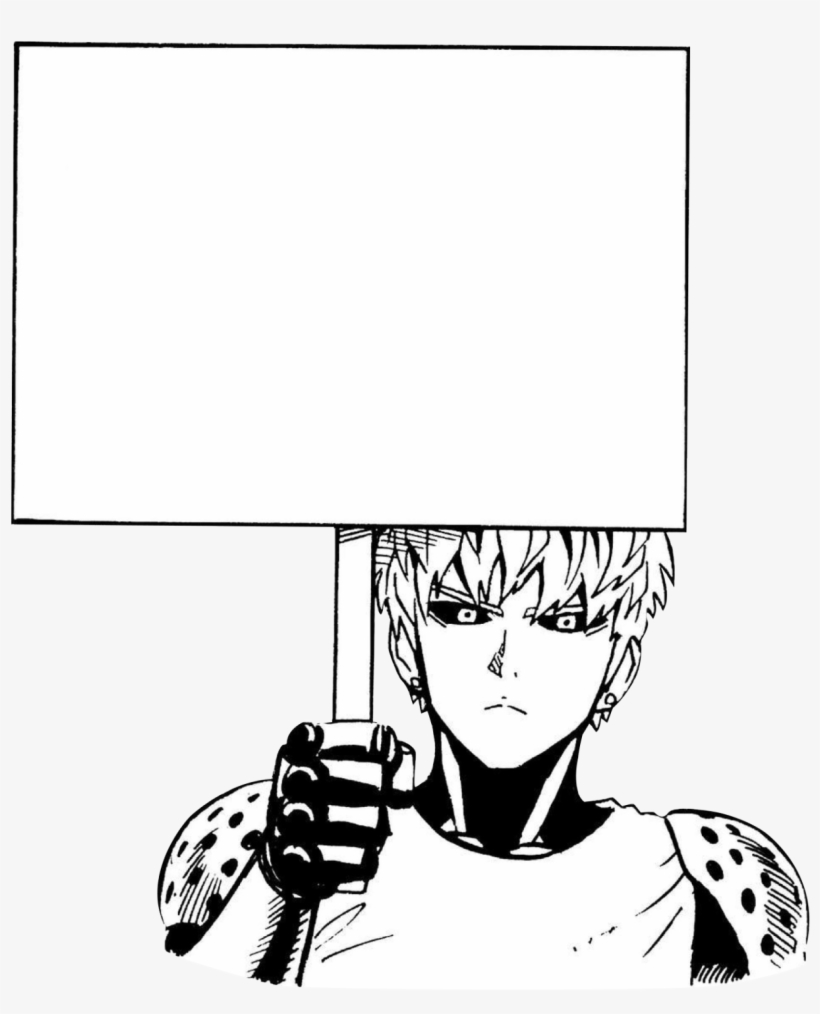 And Here's A Transparent Genos For Your Transparent - Genos Notice Me Sensei, transparent png download